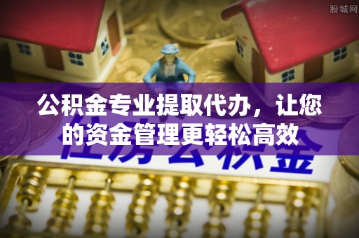 屏山公积金专业提取代办，让您的资金管理更轻松高效